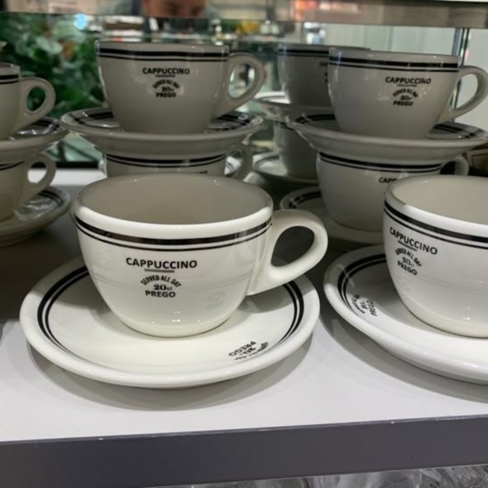 ISO Cappuccino Cup and Saucer Set